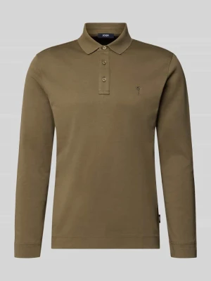 Koszulka polo o kroju modern fit z czystej bawełny model 'Perolo' JOOP! Oliwkowy