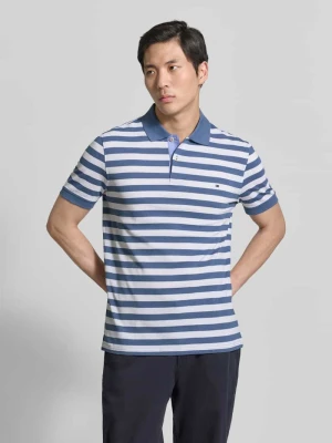 Koszulka polo o kroju nowoczesnym z wyhaftowanym logo Christian Berg Men