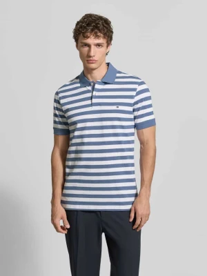 Koszulka polo o kroju nowoczesnym z wyhaftowanym logo Christian Berg Men