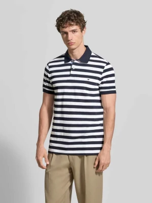 Koszulka polo o kroju nowoczesnym z wyhaftowanym logo Christian Berg Men