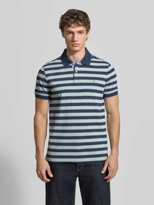 Koszulka polo o kroju nowoczesnym z wyhaftowanym logo Christian Berg Men