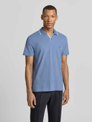 Koszulka polo o kroju nowoczesnym z wyhaftowanym logo Christian Berg Men