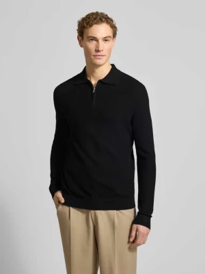 Koszulka polo o kroju oversized z czystej bawełny model ‘CRAN’ Selected Homme