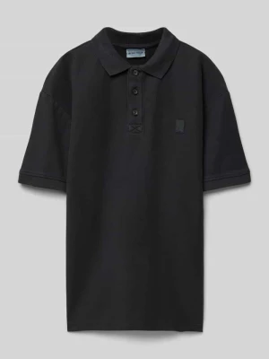 Koszulka polo o kroju oversized z piki Tom Tailor