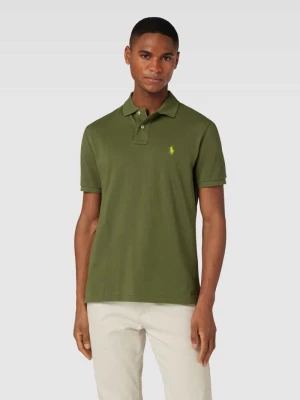 Koszulka polo o kroju regular fit w jednolitym kolorze Polo Ralph Lauren