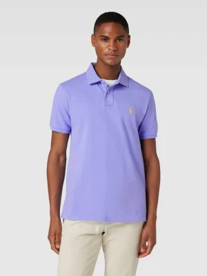 Koszulka polo o kroju regular fit w jednolitym kolorze Polo Ralph Lauren