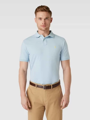 Koszulka polo o kroju regular fit w jednolitym kolorze Polo Ralph Lauren