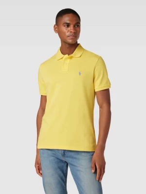 Koszulka polo o kroju regular fit w jednolitym kolorze Polo Ralph Lauren