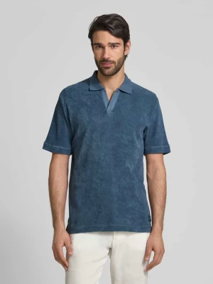 Koszulka polo o kroju regular fit z bawełnianej froty Marc O'Polo