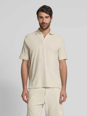 Koszulka polo o kroju regular fit z bawełnianej froty Marc O'Polo