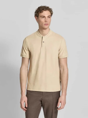 koszulka polo o kroju regular fit z bawełny C-PRATT40' Boss Beżowy