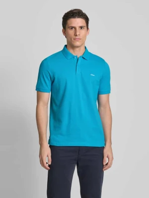 Koszulka polo o kroju regular fit z bawełny pika s.Oliver RED LABEL