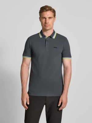 Koszulka polo o kroju Regular Fit z czystej bawełny BOSS Green
