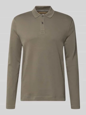 Koszulka polo o kroju regular fit z czystej bawełny Christian Berg