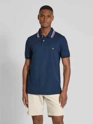 Koszulka polo o kroju Regular Fit z czystej bawełny Christian Berg Men