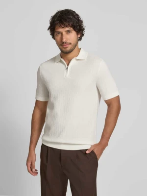 Koszulka polo o kroju regular fit z czystej bawełny ekologicznej model 'CRAN' Selected Homme