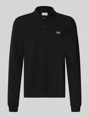 Koszulka polo o kroju regular fit z czystej bawełny Lacoste Czarny
