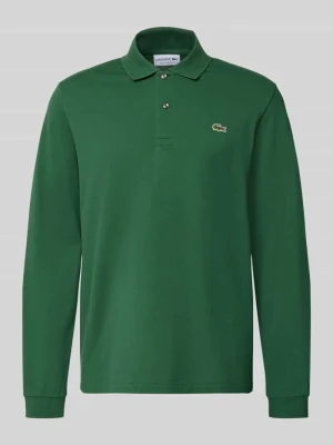 Koszulka polo o kroju regular fit z czystej bawełny Lacoste Zielony