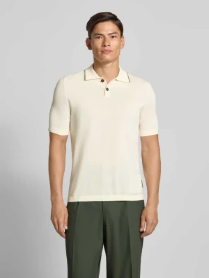 Koszulka polo o kroju regular fit z czystej bawełny – Marc O'Polo × DFB Travel Collection