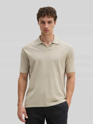 Koszulka polo o kroju regular fit z czystej bawełny Marc O'Polo Średnioszary