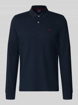 Koszulka polo o kroju regular fit z czystej bawełny MCNEAL Ciemnoniebieski