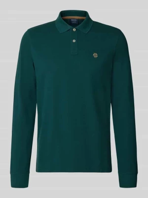 Koszulka polo o kroju regular fit z czystej bawełny MCNEAL Neonowy zielony