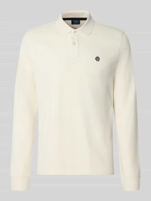 Koszulka polo o kroju regular fit z czystej bawełny MCNEAL Piaskowy