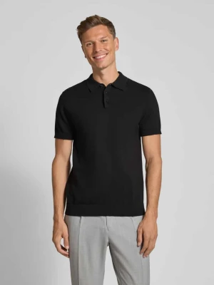 Koszulka polo o kroju regular fit z czystej bawełny model ‘BERG’ Selected Homme