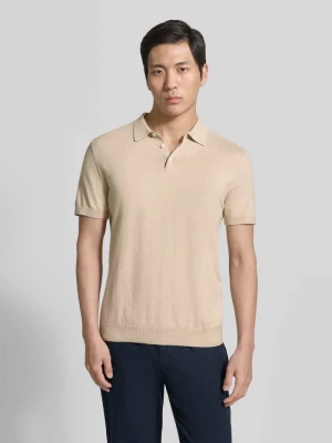 Koszulka polo o kroju regular fit z czystej bawełny model 'BERG' Selected Homme