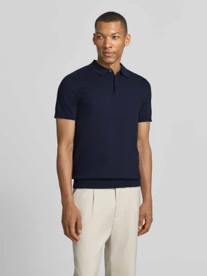 Koszulka polo o kroju regular fit z czystej bawełny model 'BERG' Selected Homme