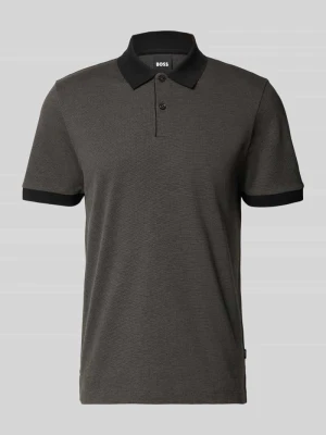 koszulka polo o kroju regular fit z czystej bawełny model 'H-PARLAY 102' Boss
