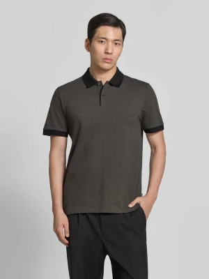 koszulka polo o kroju regular fit z czystej bawełny model 'H-PARLAY 102' Boss