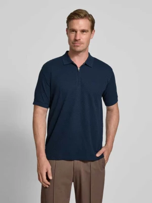 Koszulka polo o kroju regular fit z czystej bawełny model ‘ISAAC’ Selected Homme