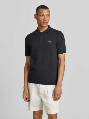 Koszulka polo o kroju regular fit z czystej bawełny model 'KN_EVER-X' BOSS Green