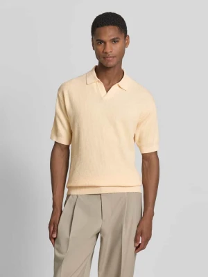 Koszulka polo o kroju regular fit z czystej bawełny model 'KOCELLO' Boss Orange