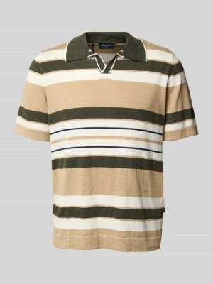 Koszulka polo o kroju regular fit z czystej bawełny model ‘Open’ maerz muenchen