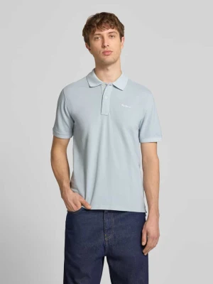 koszulka polo o kroju regular fit z czystej bawełny model 'OSCAR' Pepe Jeans