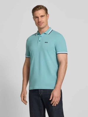 Koszulka polo o kroju regular fit z czystej bawełny model „PADDY” BOSS Green