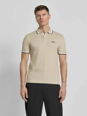 Koszulka polo o kroju regular fit z czystej bawełny model „PADDY” BOSS Green