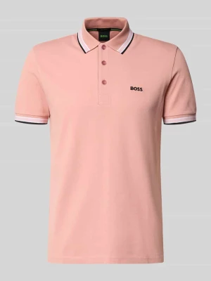 Koszulka polo o kroju regular fit z czystej bawełny model „PADDY” BOSS Green