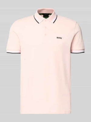 Koszulka polo o kroju regular fit z czystej bawełny model „PADDY” BOSS Green