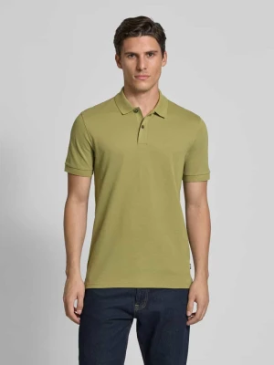 Koszulka polo o kroju regular fit z czystej bawełny model ‘PALLAS’ Boss