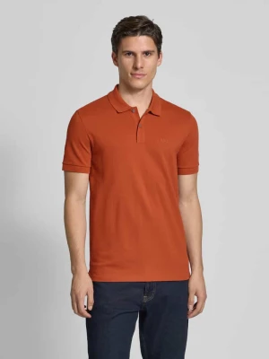 Koszulka polo o kroju regular fit z czystej bawełny model ‘PALLAS’ Boss