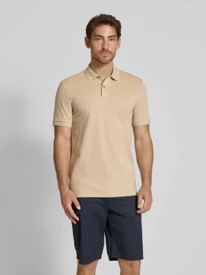 Koszulka polo o kroju regular fit z czystej bawełny model ‘PALLAS’ Boss