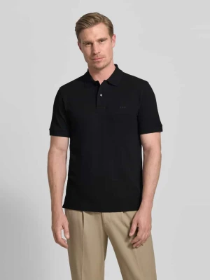 koszulka polo o kroju regular fit z czystej bawełny model 'PALLAS' Boss