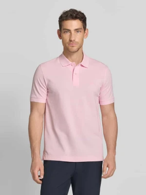 koszulka polo o kroju regular fit z czystej bawełny model 'PALLAS' Boss