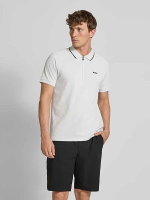 Koszulka polo o kroju regular fit z czystej bawełny model ‘PHILIX’ BOSS Green