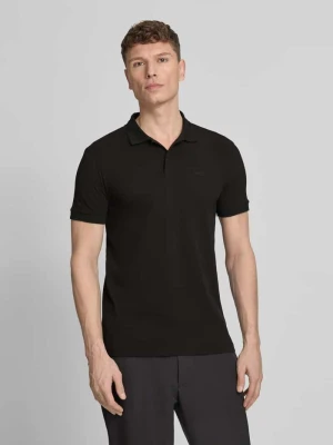 Koszulka polo o kroju regular fit z czystej bawełny model 'PIO 1' BOSS Green
