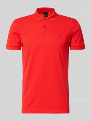 Koszulka polo o kroju regular fit z czystej bawełny model 'PIO 1' BOSS Green