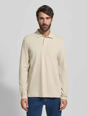 Koszulka polo o kroju regular fit z czystej bawełny model ‘PLISY’ BOSS Green